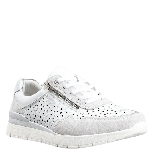 CC Resorts Caitlyn Women's Sneaker - White/Light Grey