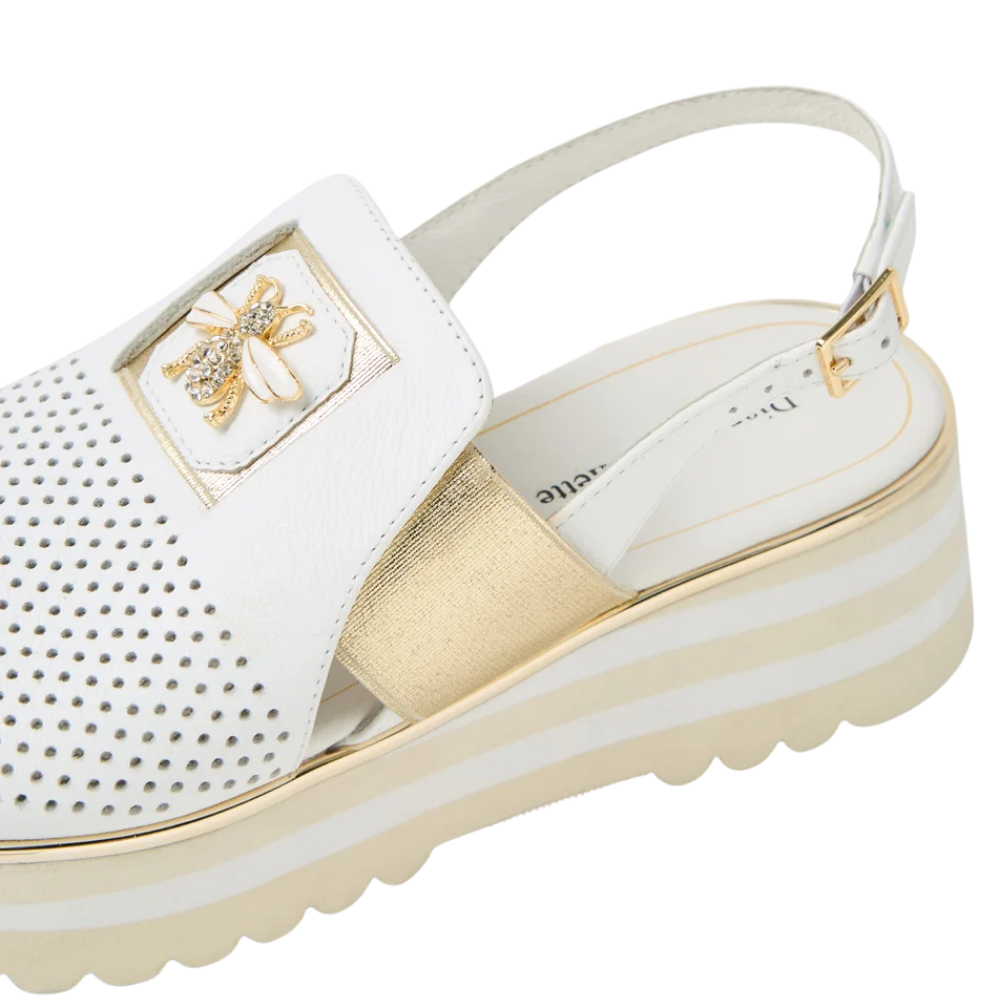 Django & Juliette - Haley - White/Gold