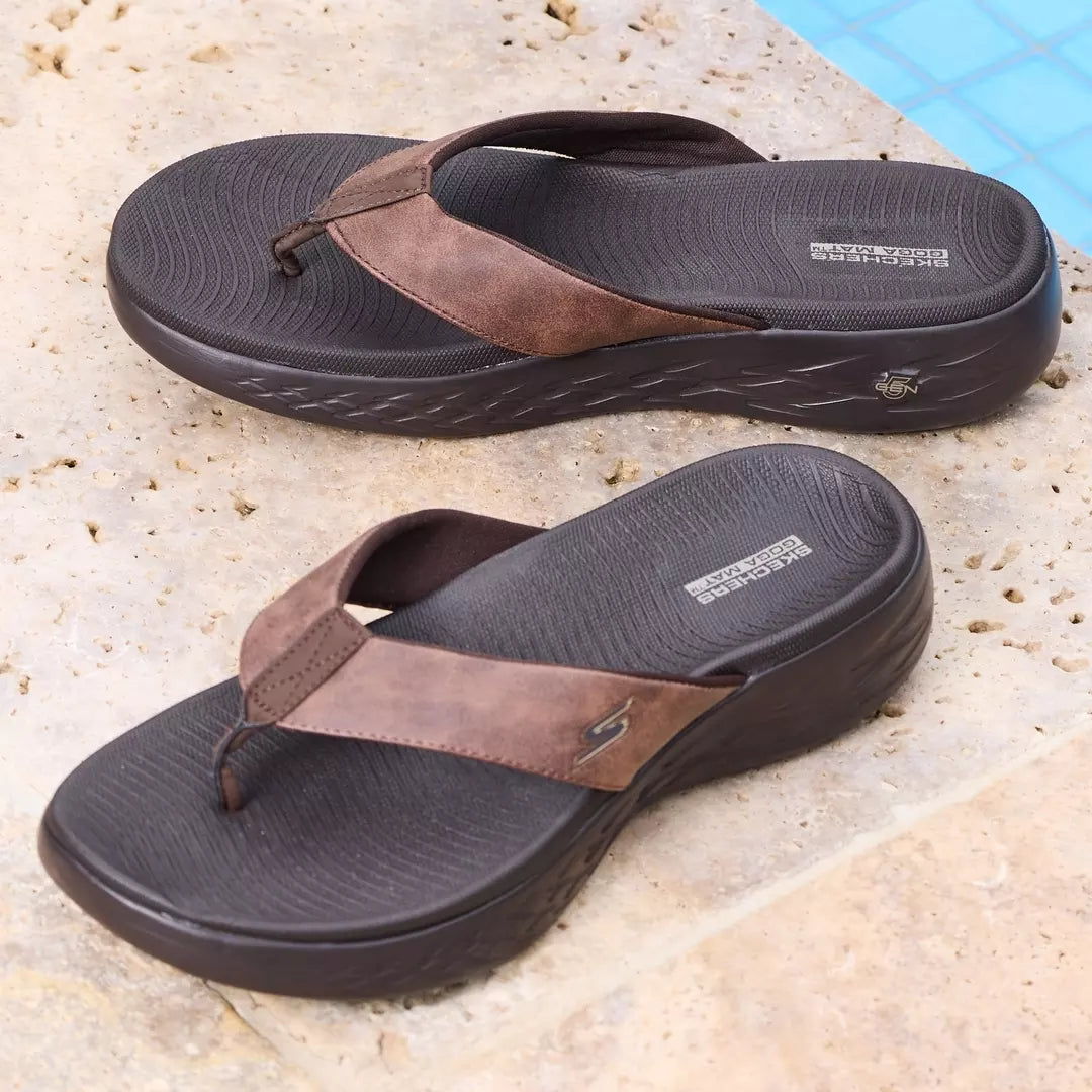 Skechers - Go Walk Flex Sandal - Vallejo 229202 - Brown