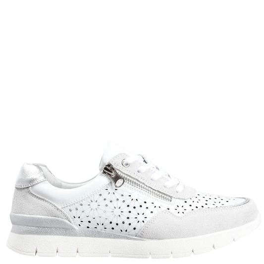 CC Resorts Caitlyn Women's Sneaker - White/Light Grey