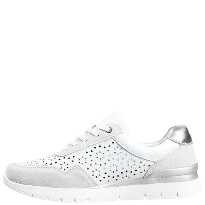CC Resorts Caitlyn Women's Sneaker - White/Light Grey