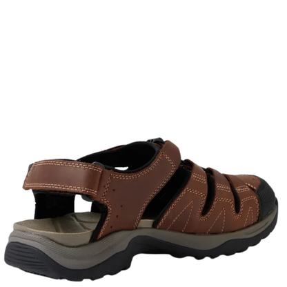 Colorado - Jaws Men's Leather Sandals - Brown