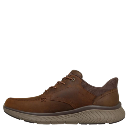 Skechers - Arch Fit Crosser Holden Men's Slip-ins - Dark Brown 205870