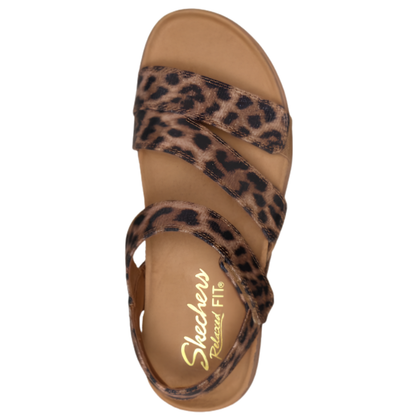 Skechers - Lifted Comfort Dreamy Eyes Women's Sandals 163255 - Leopard