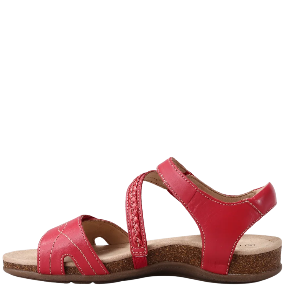 CC Resorts - Ferro Womens Leather Sandal - Red