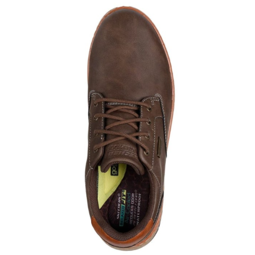 Skechers - Garlan Pryor Men's WIDE Waterproof Shoes 205234WW - Choc