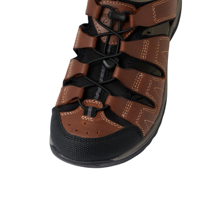 Colorado - Jaws Men's Leather Sandals - Brown