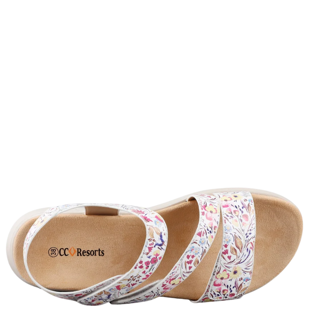 CC Resorts - Pershing - White Floral