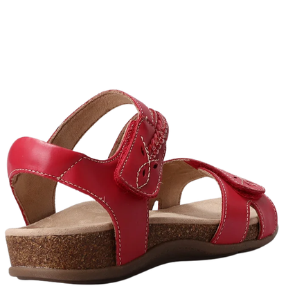 CC Resorts - Ferro Womens Leather Sandal - Red