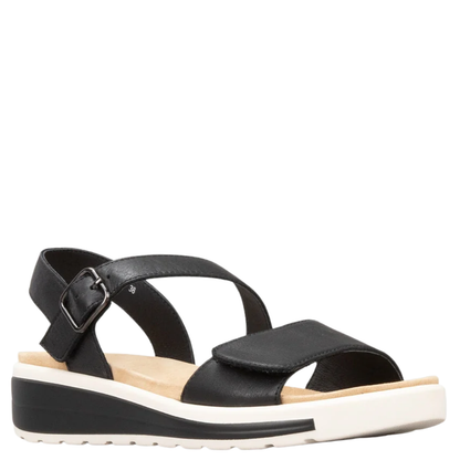 Naked Arches by Le Sansa - Hawai Women's Leather Sandals - Black