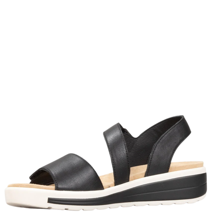 Naked Arches by Le Sansa - Hawai Women's Leather Sandals - Black