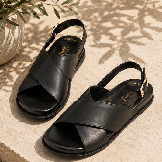 Silver Lining - Ferguson Sandal - Black