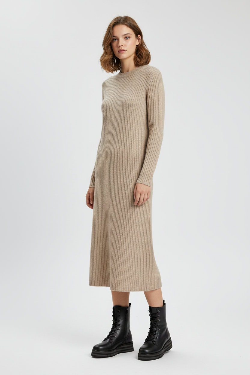 Full Model Shot Winter Dress