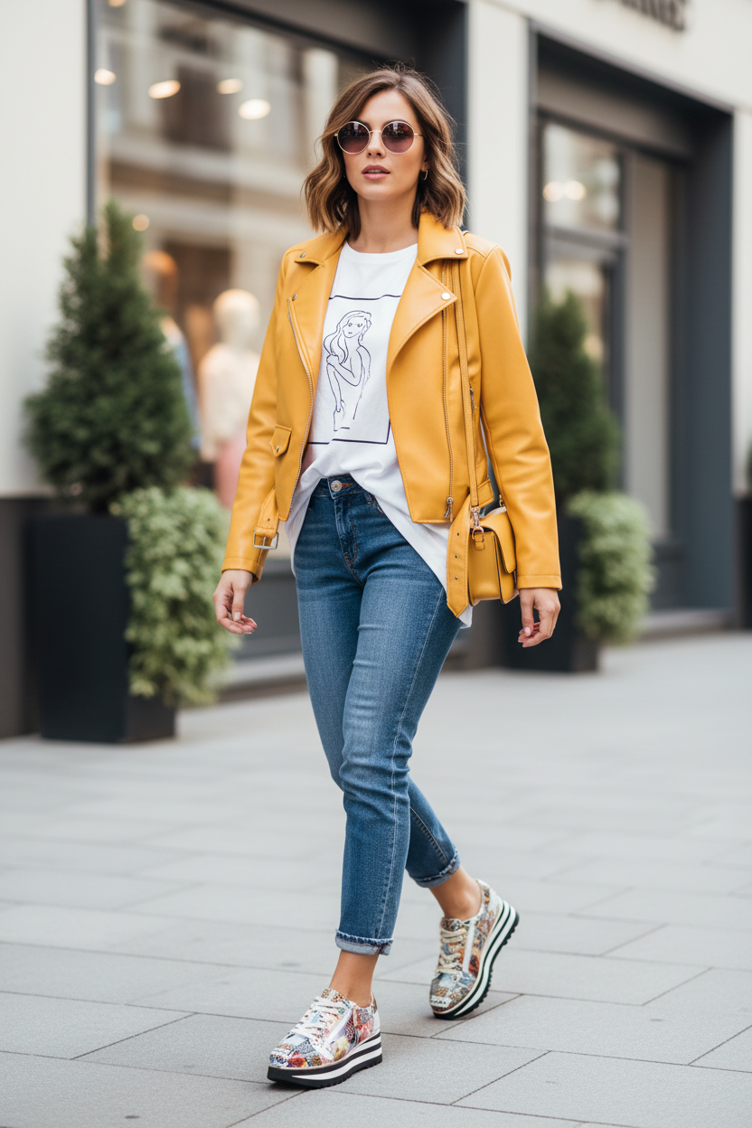Platform Sneaker Lifestyle Shot