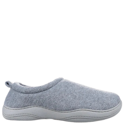 Tamarac - Suzie Slipper – Grey | Women's Polar Fleece Winter Slipper